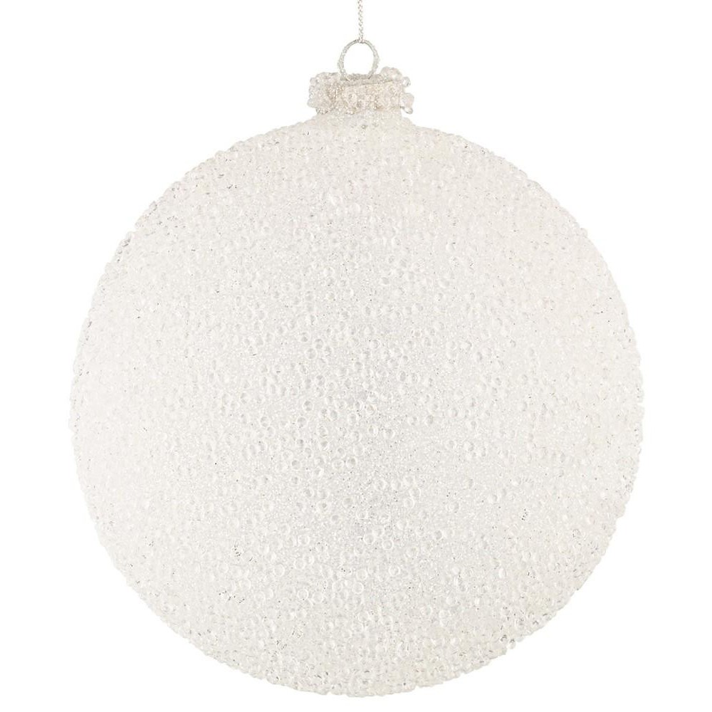 SFERA VETRO FREEZE BIANCO D.20